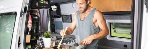 Cucina on the road, creativit&agrave; e gusto in camper