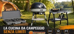 Ecco alcune soluzioni per chi, in campeggio o nelle aree attrezzate, vuole cucinare all’esterno del camper