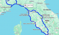 Roma in tour, Toscana e Liguria in camper