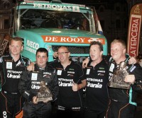 Dakar 2014: De Rooy al secondo posto.