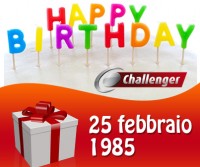 Buon compleanno Challenger
