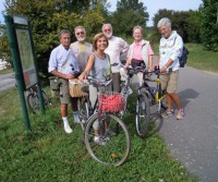 Borgogna con camper e bici