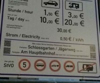 Wohnmobil Stellplatz Altstadt