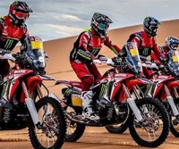 Laika con Honda per la Dakar 2019