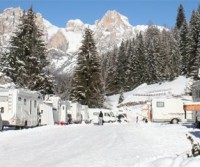 Un inverno al massimo al Camping Vidor in Val di Fassa