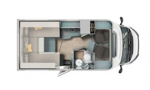 Laika KOSMO 105 COMPATTO 6 METRI 4 POSTI