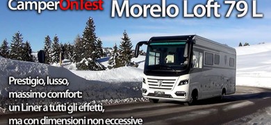 Morelo Loft 79 L: lusso, prestigio e massimo comfort. Un vero Liner ma in dimensioni non eccessive.