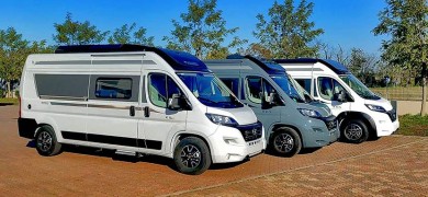 CamperOnMatch: Mobilvetta Admiral, tre van a confronto