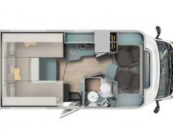 Laika kosmo 105 compatto 6 mt 4 posti...