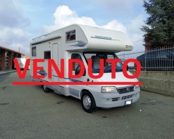 Adria coral 660sp mansardato garage 2003