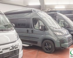 Hymer campervan