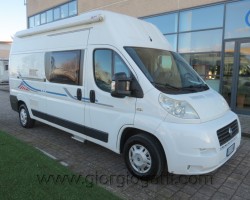 Adria maxivan tetto alto h3 e letto b...