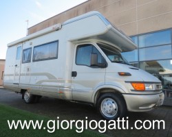 Laika ecovip 2i mansardato iveco dail...