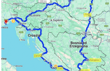 Viaggio in Croazia, Bosnia-Erzegovina e 
