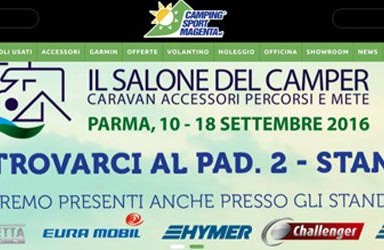 Camping Sport Magenta rinnova il sito web