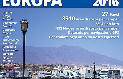 Guida Camper Europa 2016: nuova edizione dell'apprezzato volume