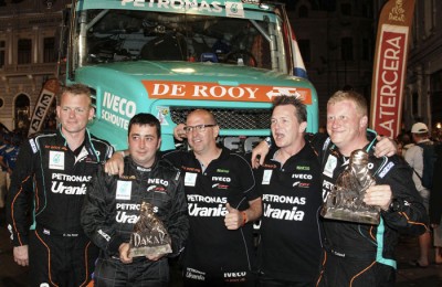 Dakar 2014: De Rooy al secondo posto.