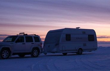 Eberspächer alla conquista di Capo Nord in caravan