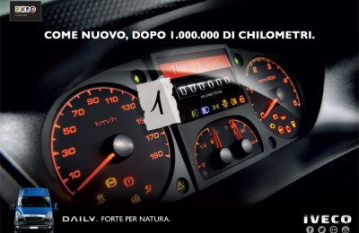 Iveco Daily: il veicolo leggero che può percorrere 25 volte il giro della Terra