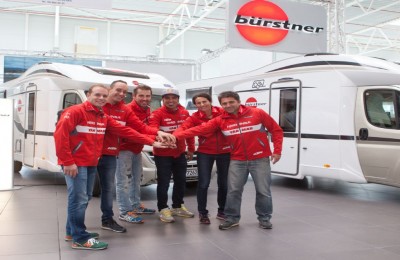 Bürstner partecipa alla Dakar con due autocaravan Ixeo