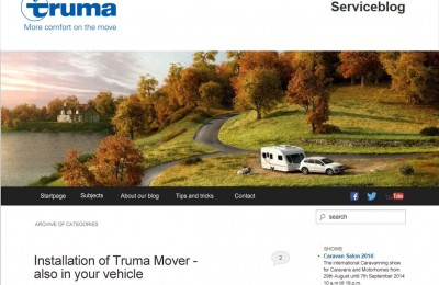 Truma Serviceblog in inglese