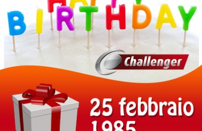 Buon compleanno Challenger