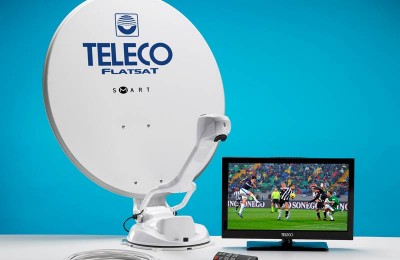 FlatSat Smart: un solo telecomando per gestire tv e antenna satellitare con ricevitore incorporato