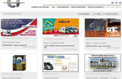 CI: online gli eventi della rete vendita