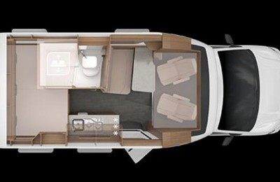 Semintegrale Knaus Tourer Van 500 Mq  Vansation-vw T6