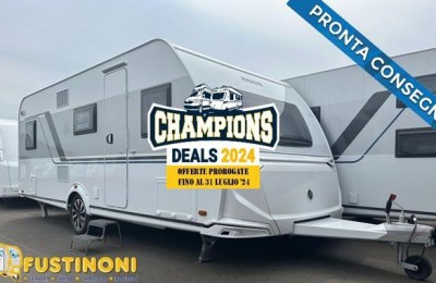 Caravan Knaus Sport 580 Qs  -knaus Caravan Nuova  Largh 2.5