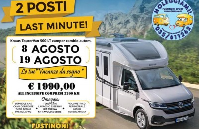 Semintegrale Knaus Tourer Van 500 Lt Nolo-vw T6 Cambioautom