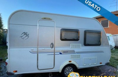 Caravan Knaus Sport 400 Lkk  2011 Usata 4 Posti Solo 1000 Kg