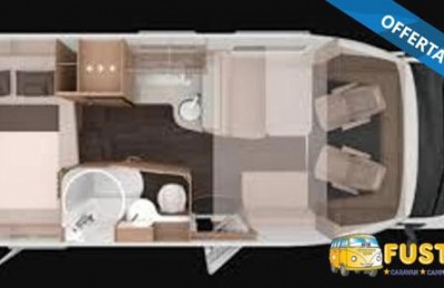 Semintegrale Knaus Live Wave 650 Mg Platinum Sel. Promocamper