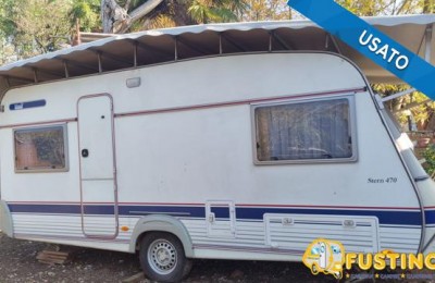 Camper usati: Caravan C.i. Wilk Wilk Stern 470 Stanziale Con Coperture E