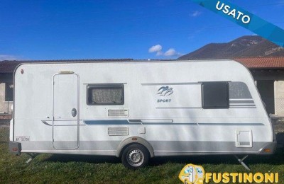 Camper usati: Caravan Knaus Sport 500 Fdk  Usata  2009  5/6 Posti Con Veranda