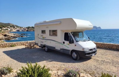 Camper usati: Mansardato Chausson Welcome 6 Aria Condizionata Motore
