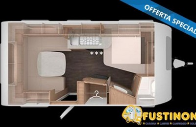 Caravan Knaus Sport 450 Fu  4 Posti  Caravan Nuova