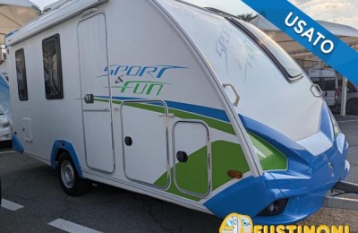 Camper usati: Caravan Knaus Sport & Fun 480 Ql Accessibile Disabili O Moto