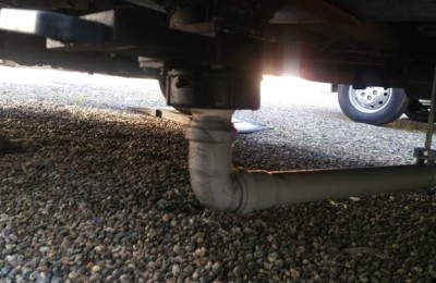 Spostamento scarico grigie