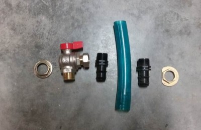 Scarico supplementare acque grigie