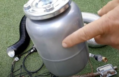 Ottenere acqua calda da riscaldatore a gasolio