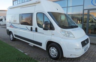 Van, Furgonato Adria Maxivan Tetto Alto H3 E Letto Basculante