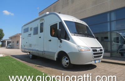 Motorhome Laika Rexsosline 722 Con Garage E Basculante