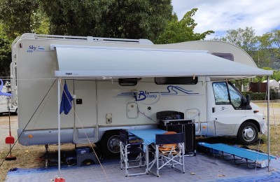 Mansardato Rimor Blu Camp Sky 400