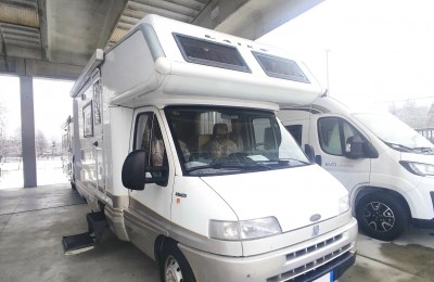 Camper usati: Mansardato Laika Ecovip 5l