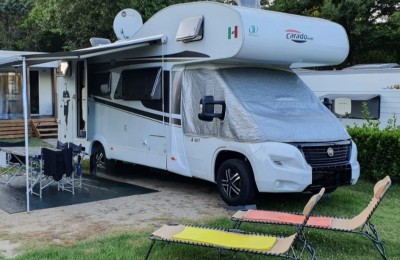 Camper usati: Mansardato Carado A461