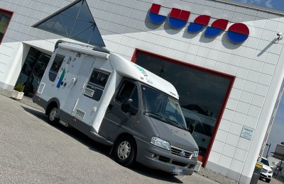 Camper usati: Semintegrale Knaus Suntraveller 