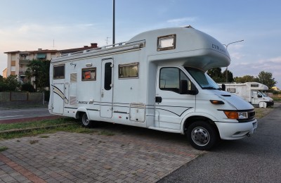 Camper usati: Mansardato Evm System Pascià 800