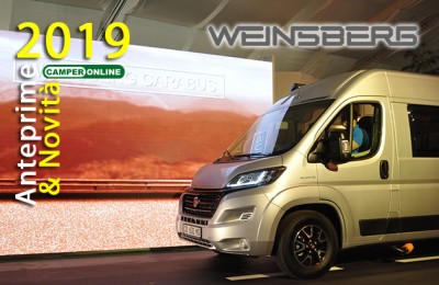 Weinsberg 2019 - Anteprime Camper - Motorhome Preview