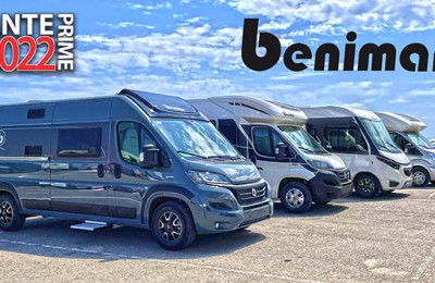 Anteprime 2022: Benimar amplia la gamma di motorhome Amphitryon e aggiorna le dotazioni per i van